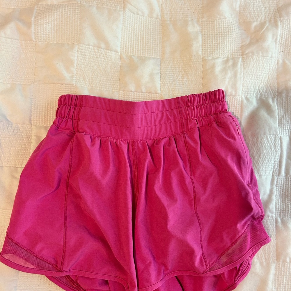 Lululemon Women's Pink Athletic Shorts